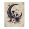 Stupell Industries Vintage Moon & Floral Canvas, design by Sara Culpepper